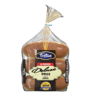 Festive Deluxe Rolls 6Pc